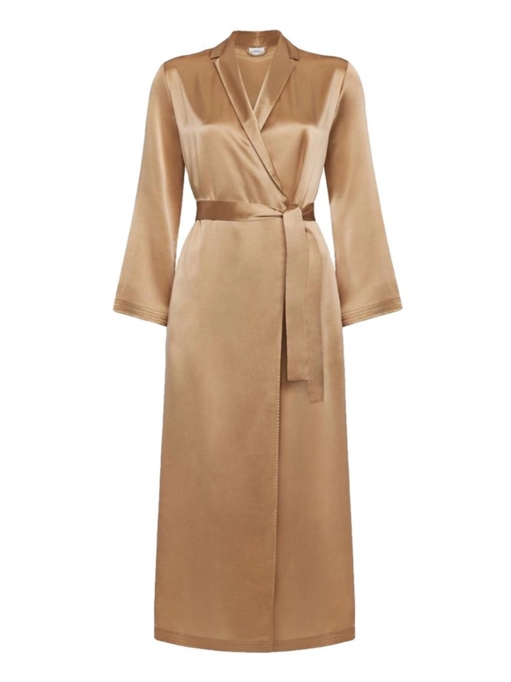 NEW 💛La Perla Champagne Silk Wrap Robe #026